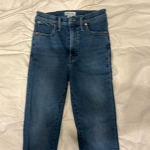 Madewell Belly button or higher rise The Perfect Vintage Jean size 28